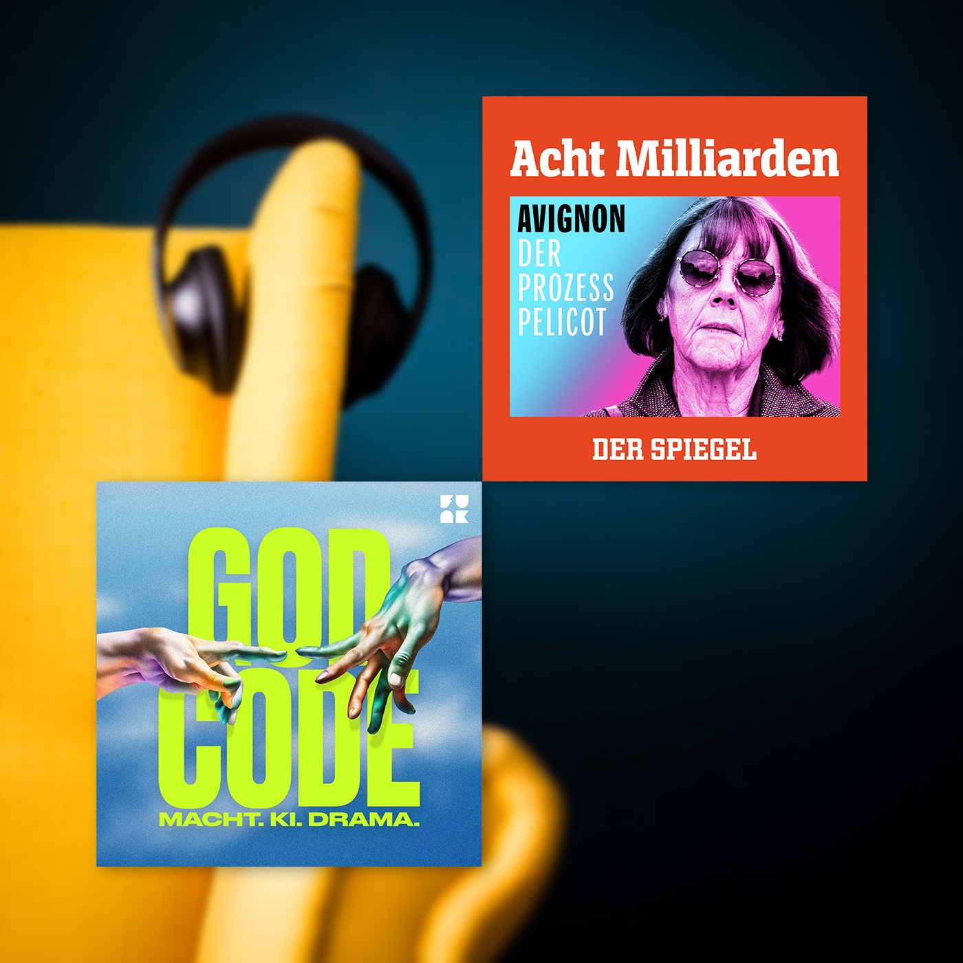 "Godcode" & "Avignon: Der Prozess Pelicot" – Das "Ich" im Podcast