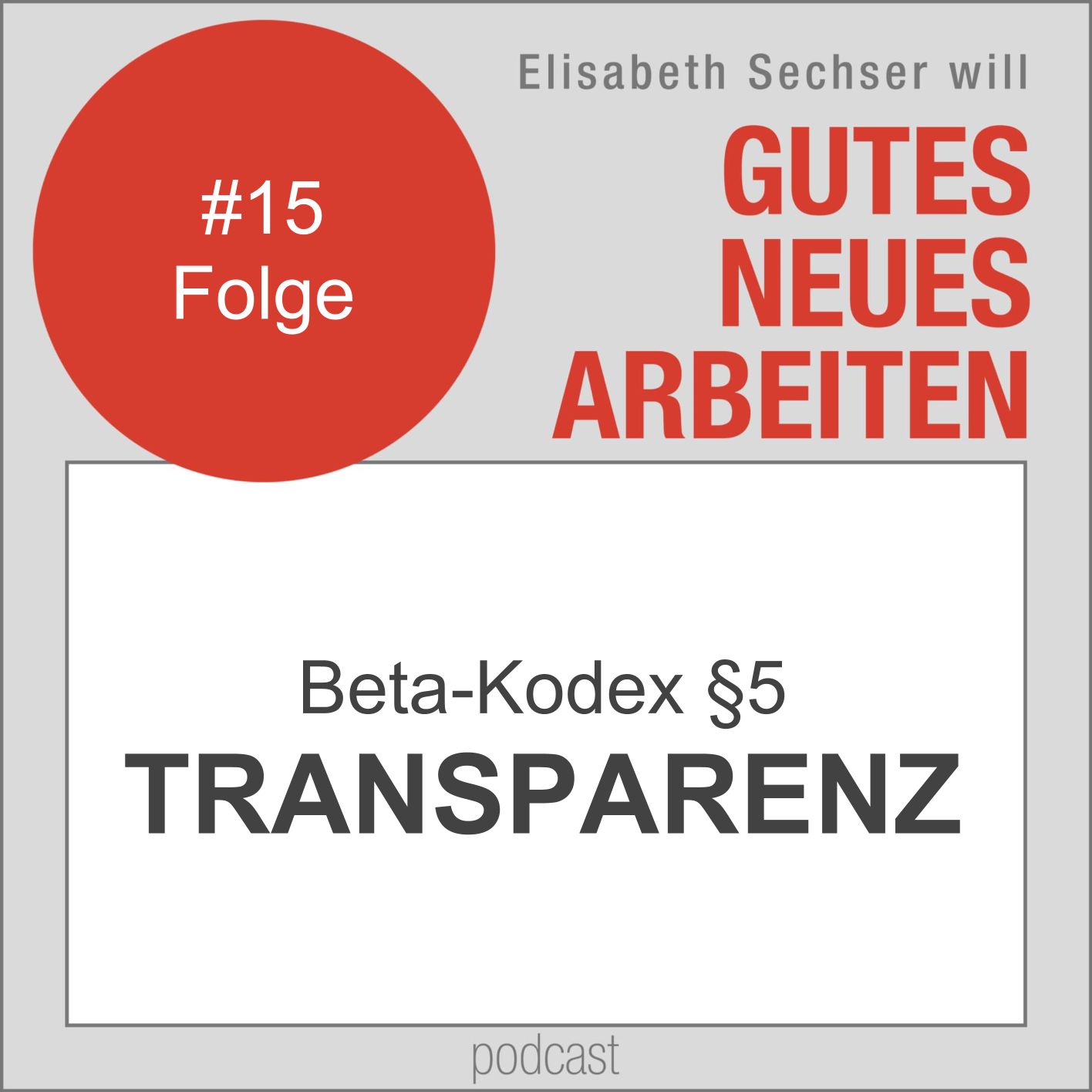 Elisabeth Sechser will Arbeit Deluxe