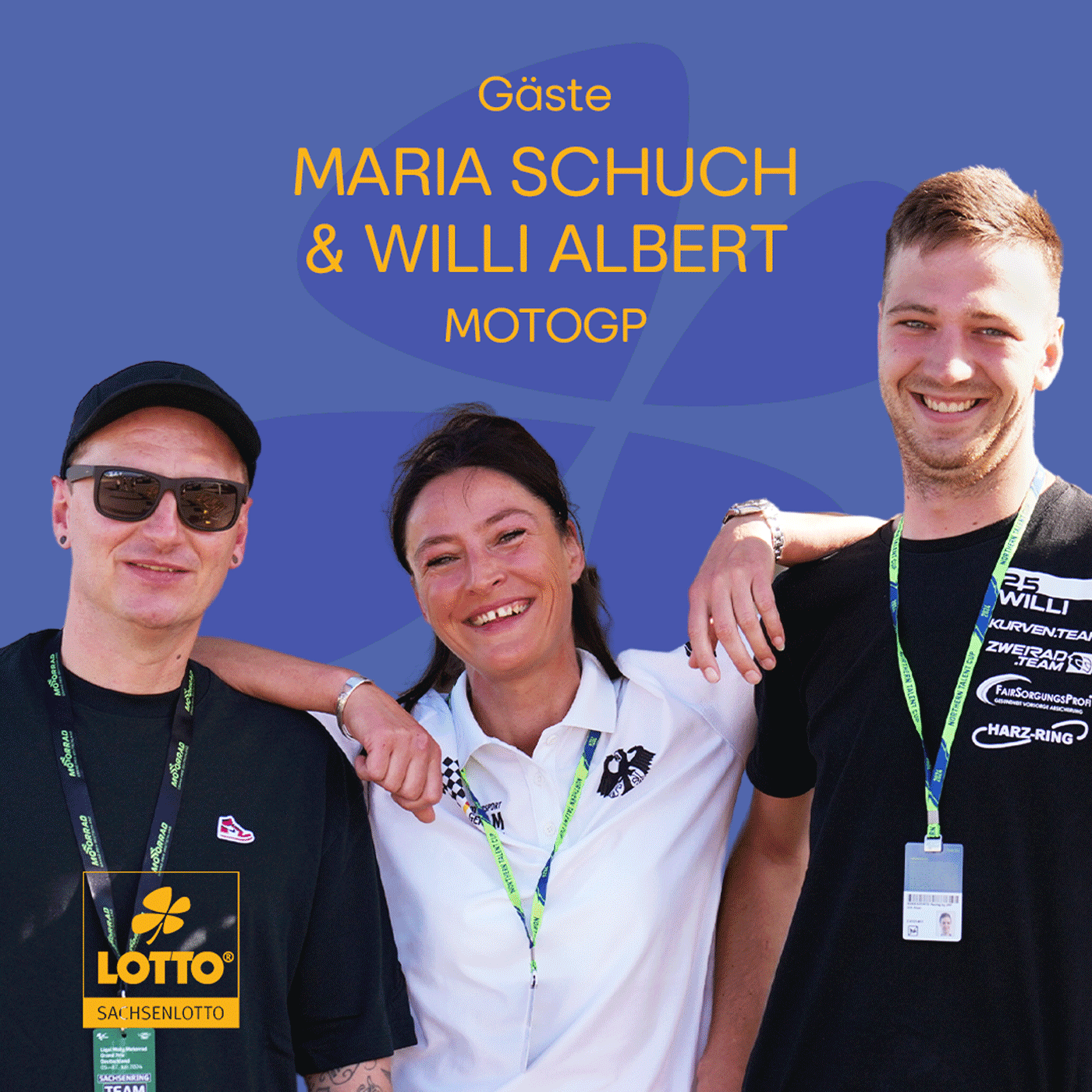 Sachsenlotto TEAMSPORT Podcast | MotoGP Talk 2024, Maria Schuch & Willi Albert episode artwork