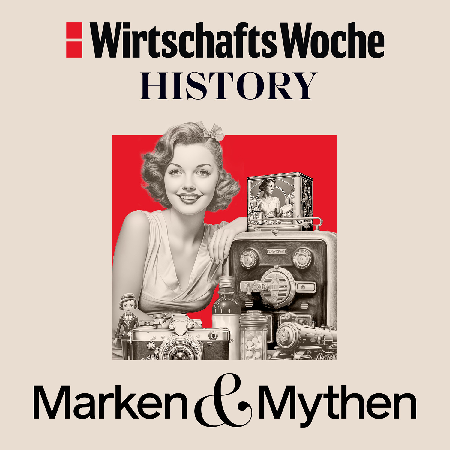 Neue Staffel WiWo History: Marken & Mythen. Ab 10. Mai