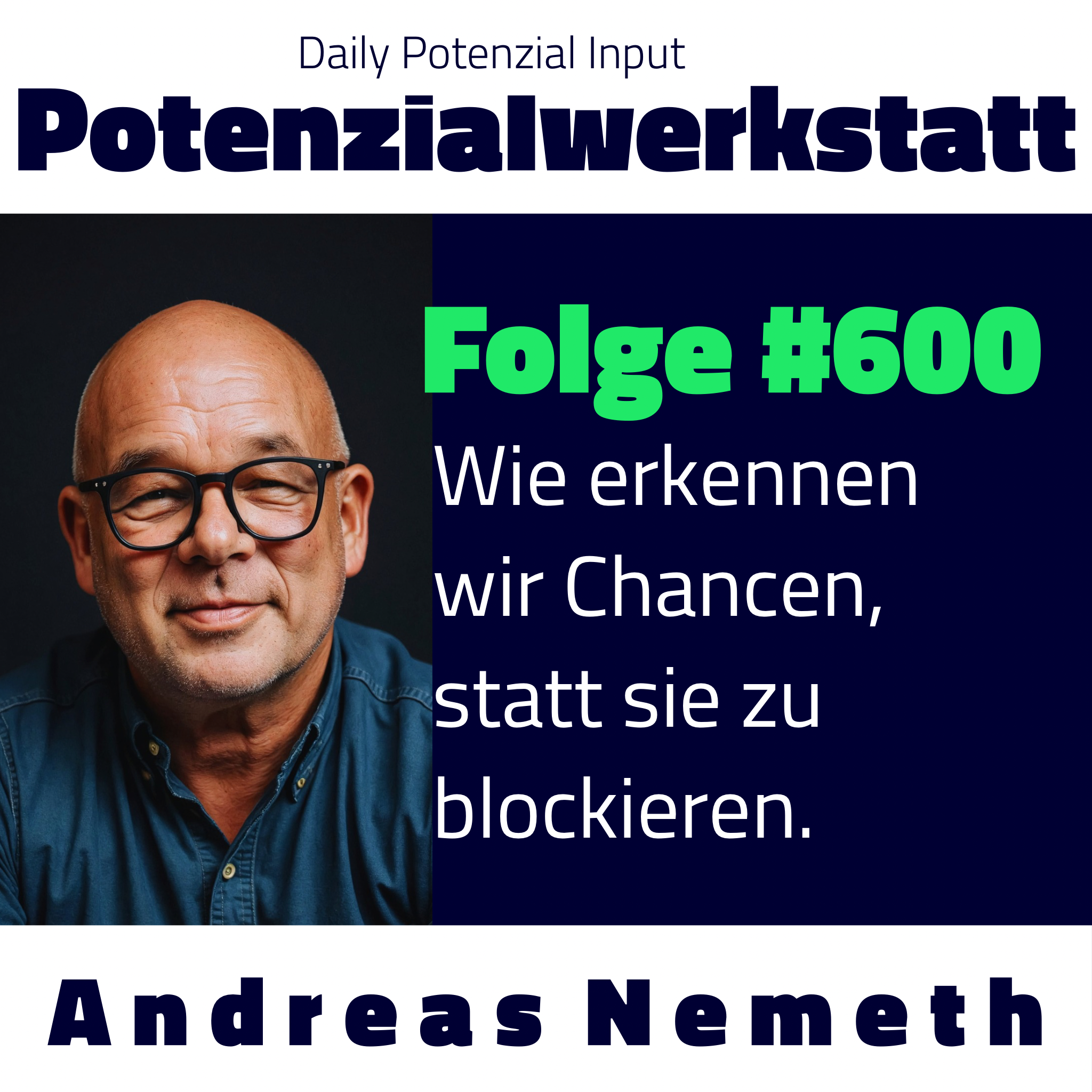 Wie erkennen wir Chancen, statt sie zu blockieren | #600 episode artwork