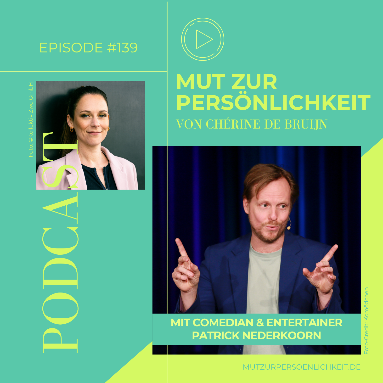 #139: Mehr Neugierigkeit, bitte! – Patrick Nederkoorn über Identität, Intuition und Mut zur Persönlichkeit episode artwork