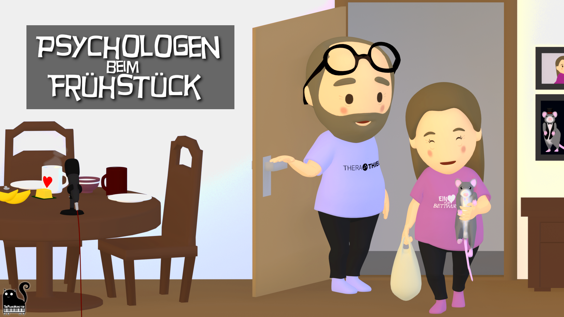 Psychologen beim Frühstück