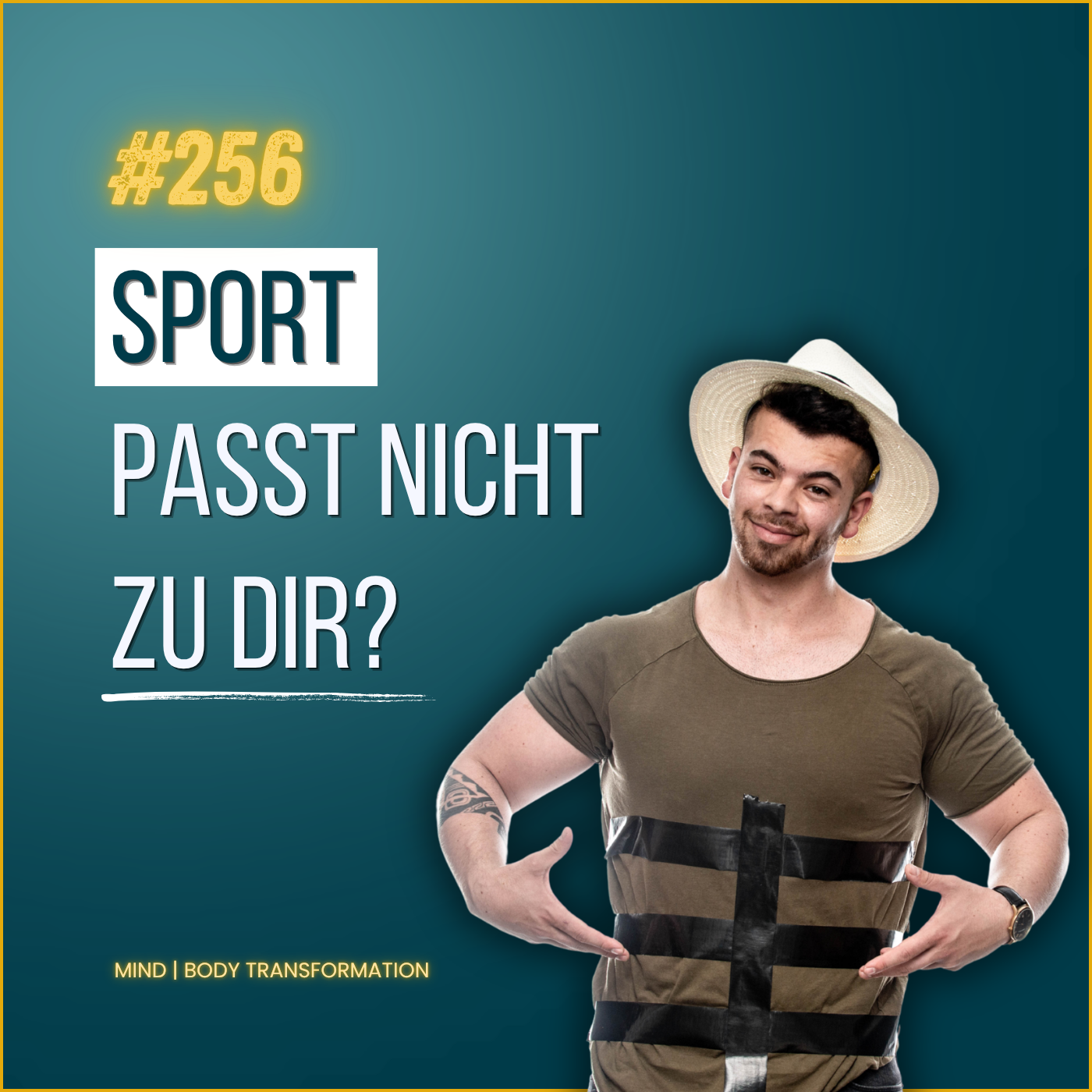 #256 Du musst kein Sportmensch sein, um fitter zu werden episode artwork