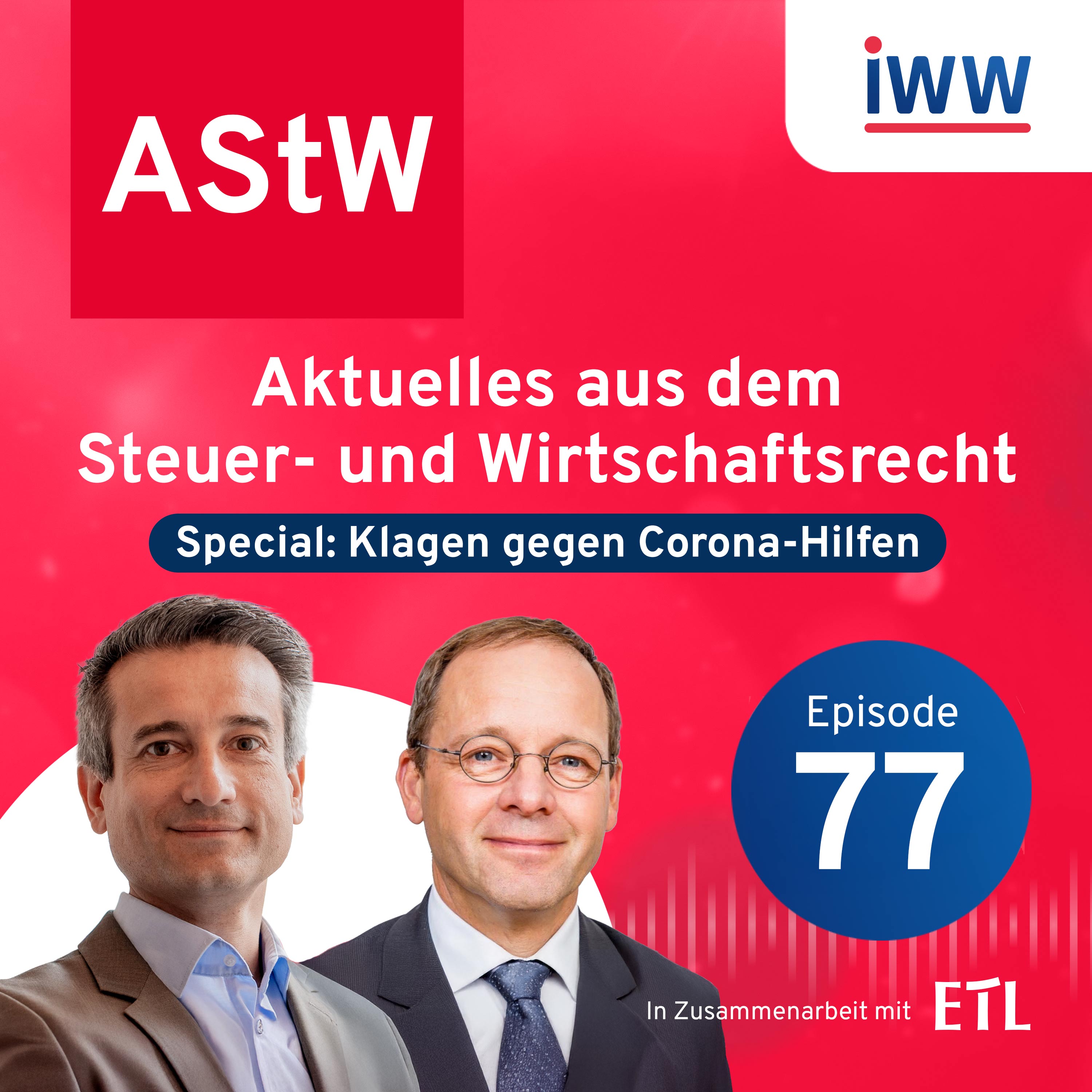 Episode 77 Special: Klagen gegen Corona-Hilfen episode artwork