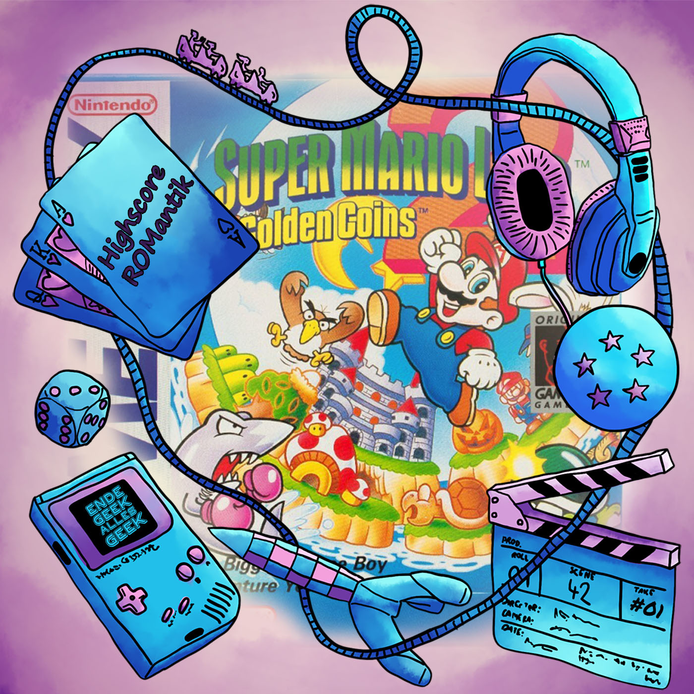 Highscore ROMantik 001: Super Mario Land 2: 6 Golden Coins (Game Boy Classic) episode artwork