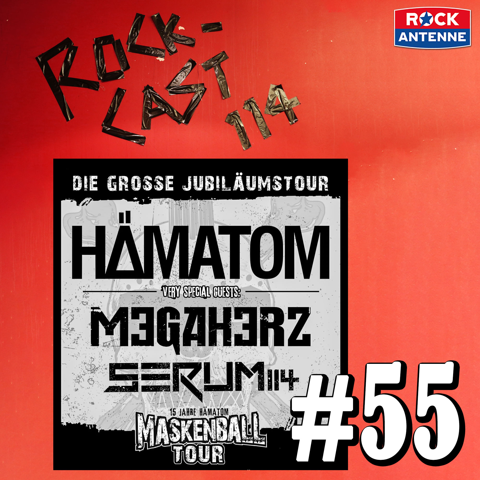Rock-Cast 114 - Die ROCK ANTENNE Late Night Show mit Serum 114