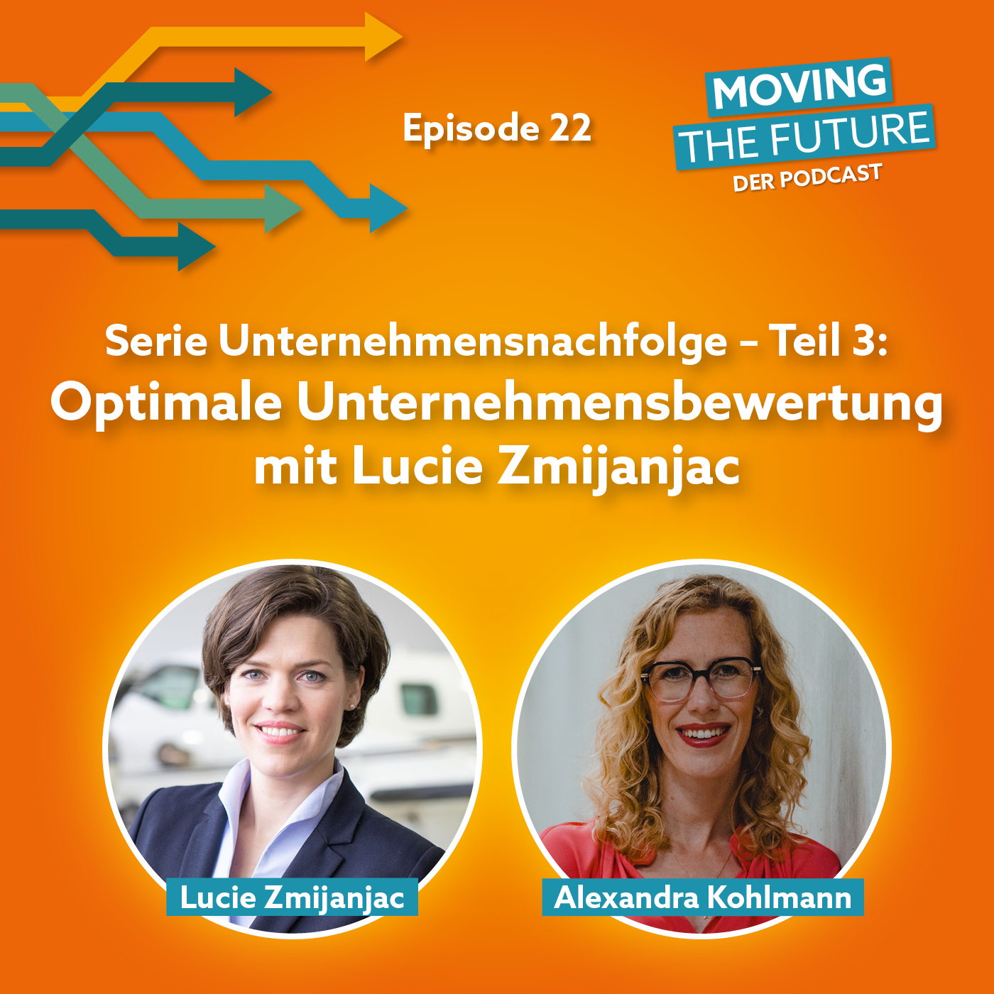22 – Serie Unternehmensnachfolge – Teil 3: Optimale Unternehmensbewertung mit Lucie Zmijanjac episode artwork