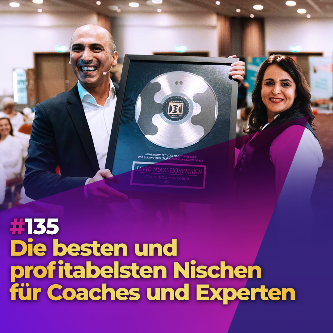 #135 - Die besten und profitabelsten Nischen für Coaches und Experten episode artwork