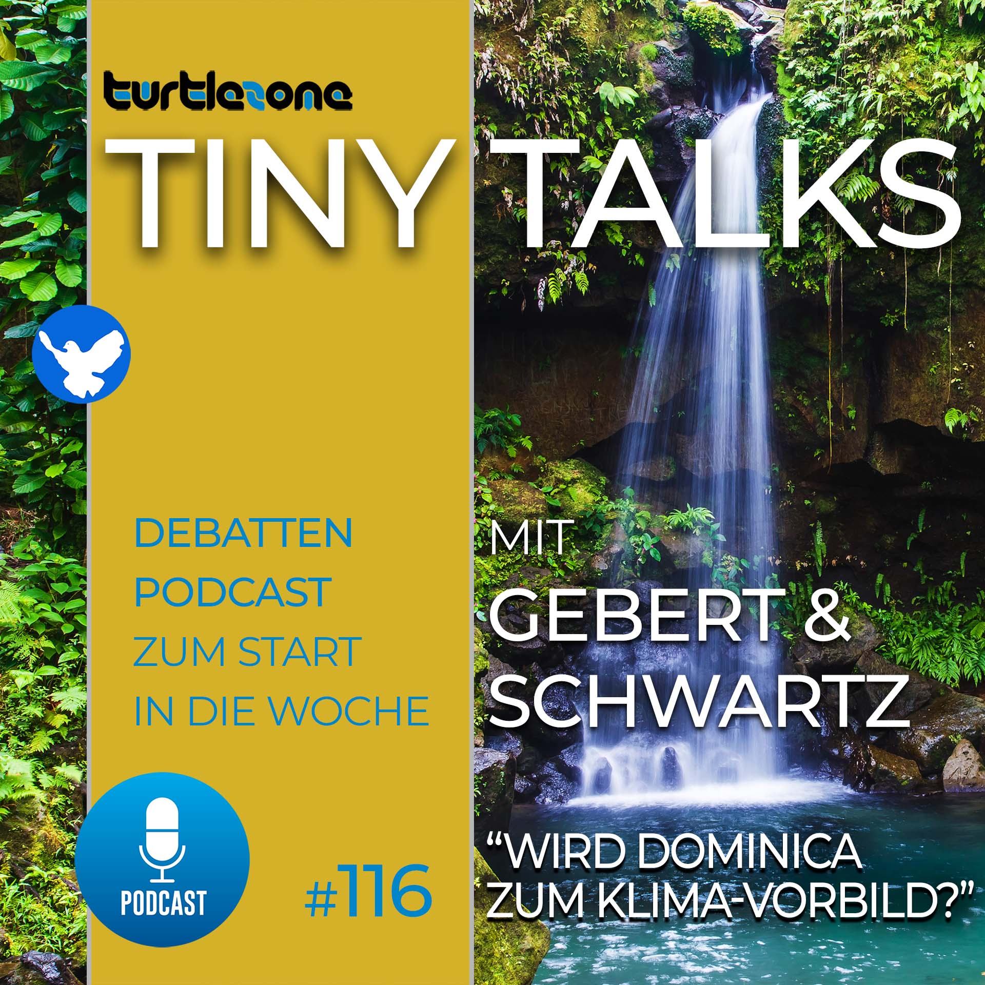 Turtlezone Tiny Talks - Der Debatten-Podcast mit Gebert und Schwartz