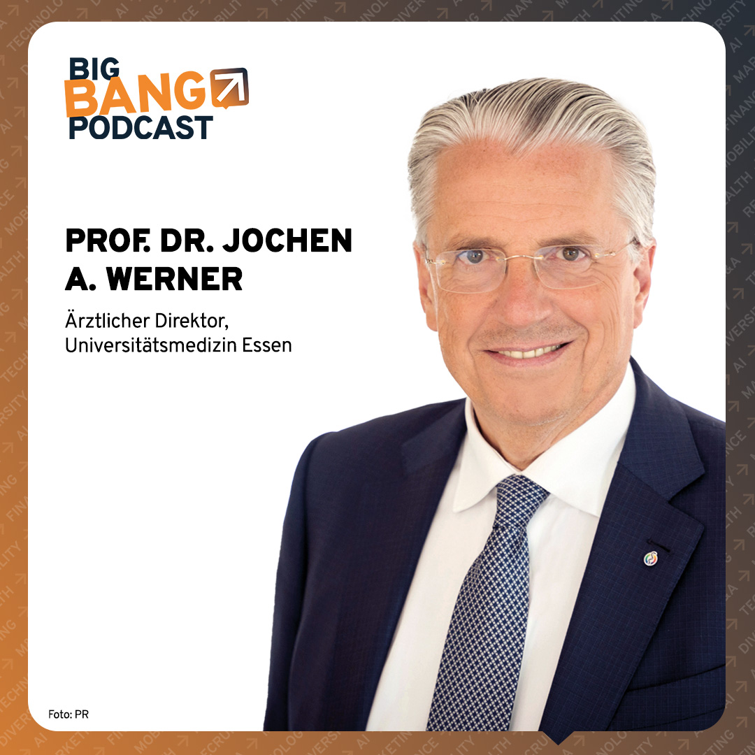Prof. Dr. Jochen Werner: Anfang einer neuen Ära? Die Story hinter dem Big Bang KI Festival episode artwork