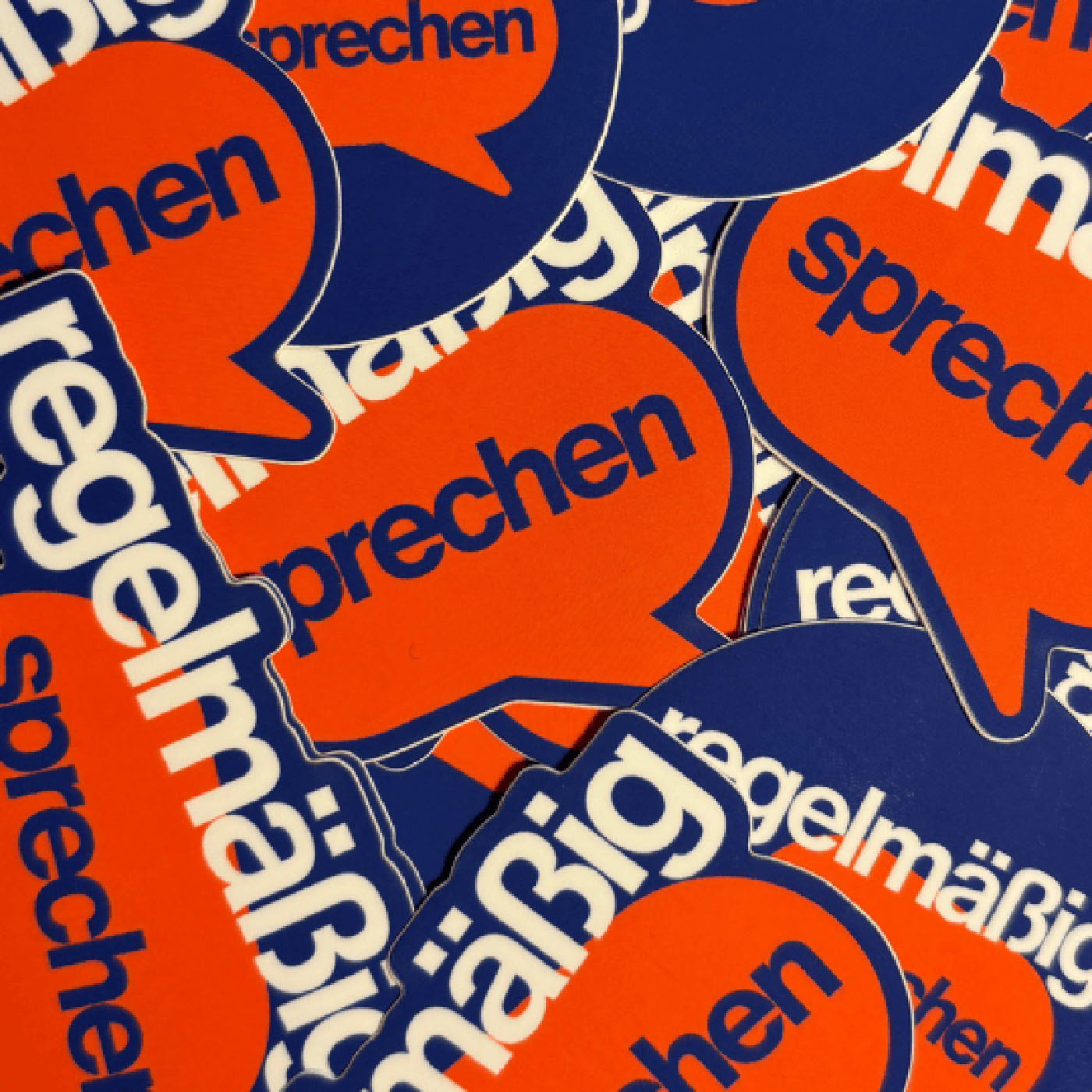 regelmäßig sprechen