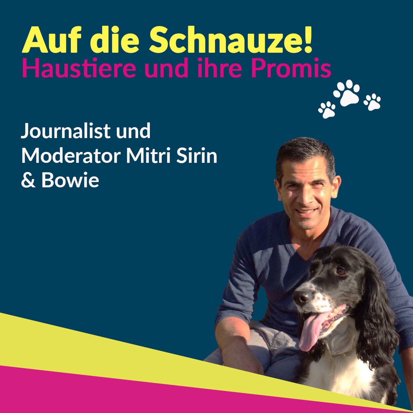 Mitri Sirin - ein leidenschaftlicher Journalist mit einem Rudel Haustiere