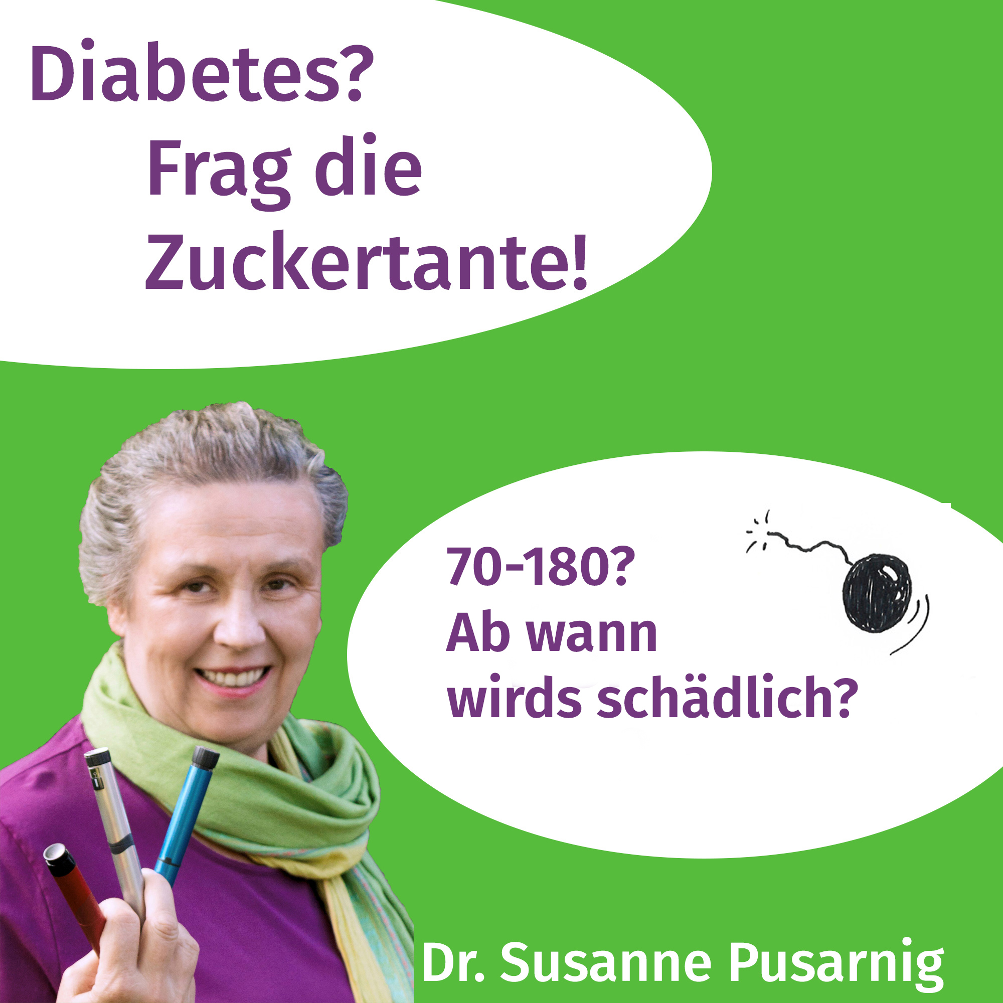 Diabetes? Frag die Zuckertante - Der Podcast für Menschen mit Typ 2 Diabetes