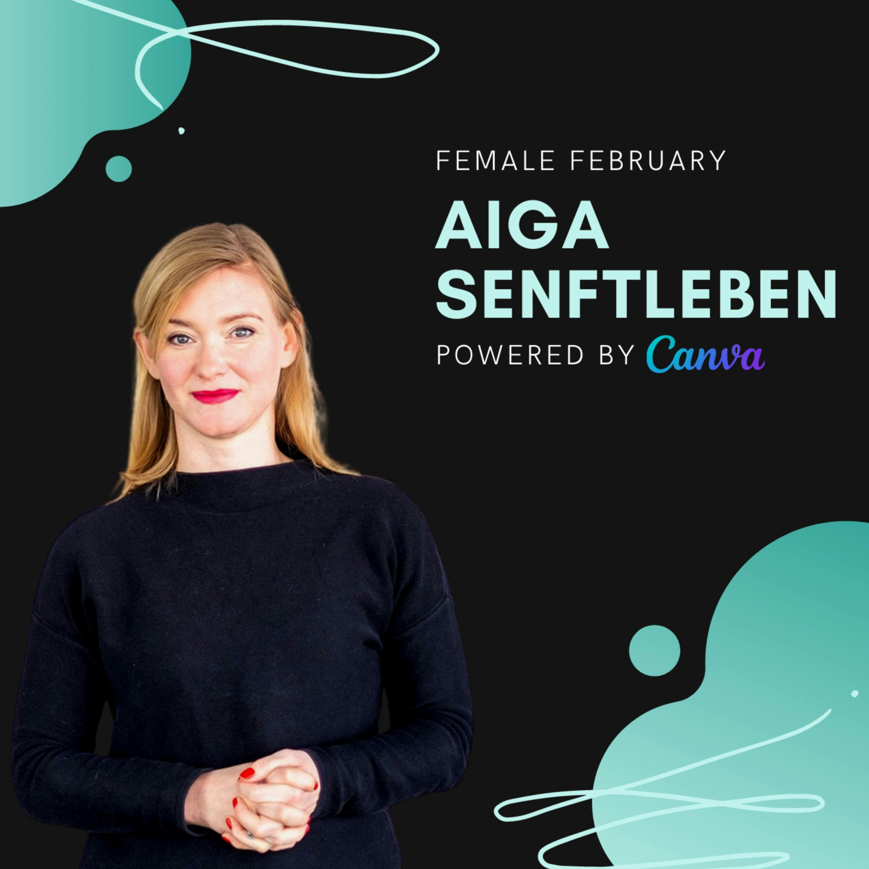 Aiga Senftleben, Billie | Female February episode artwork