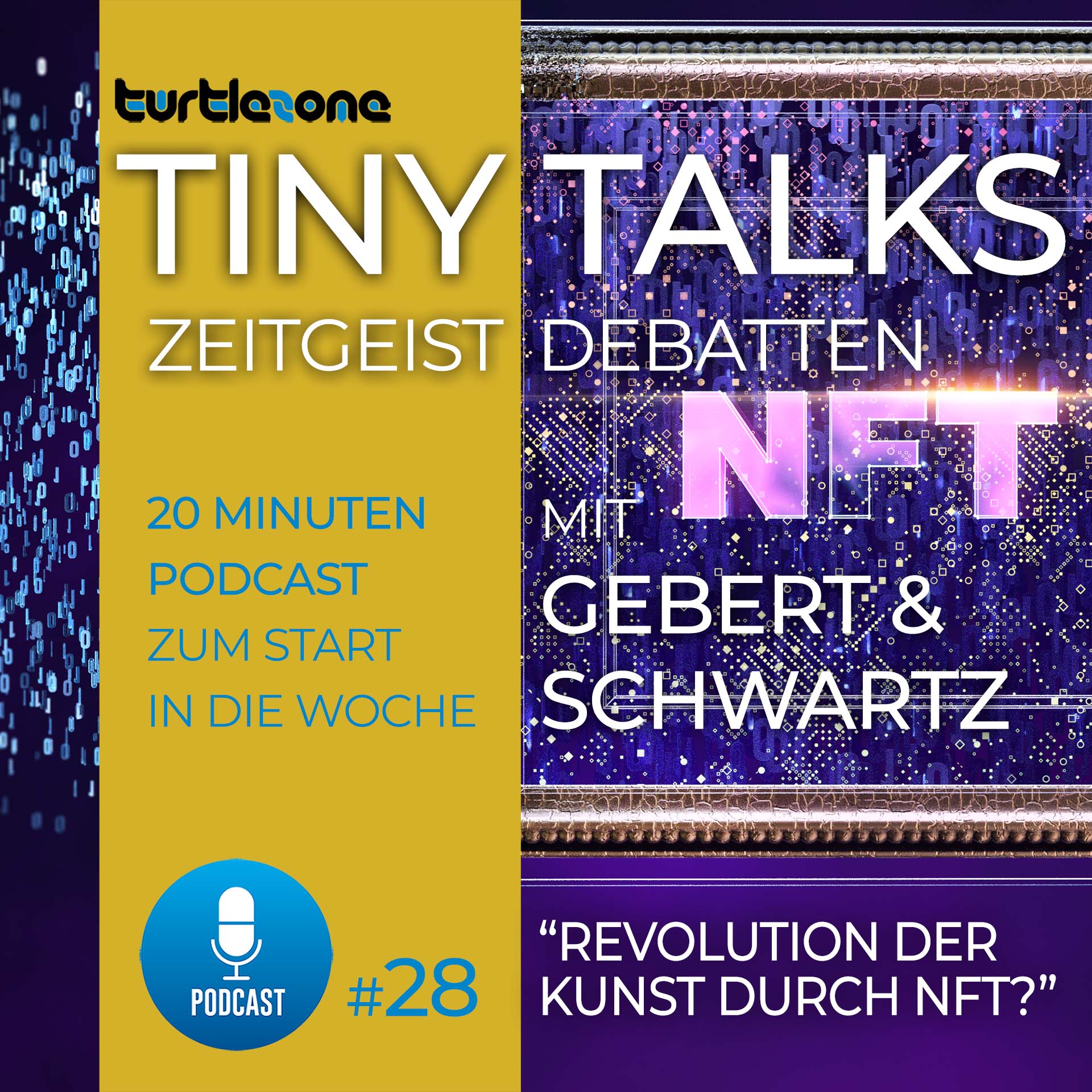 Turtlezone Tiny Talks - Der Debatten-Podcast mit Gebert und Schwartz