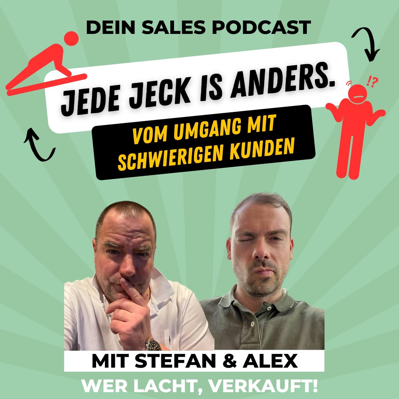 Wer lacht verkauft! Dein Sales Podcast für mehr Spaß im Verkauf.