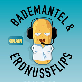 Bademantel + Erdnussflips