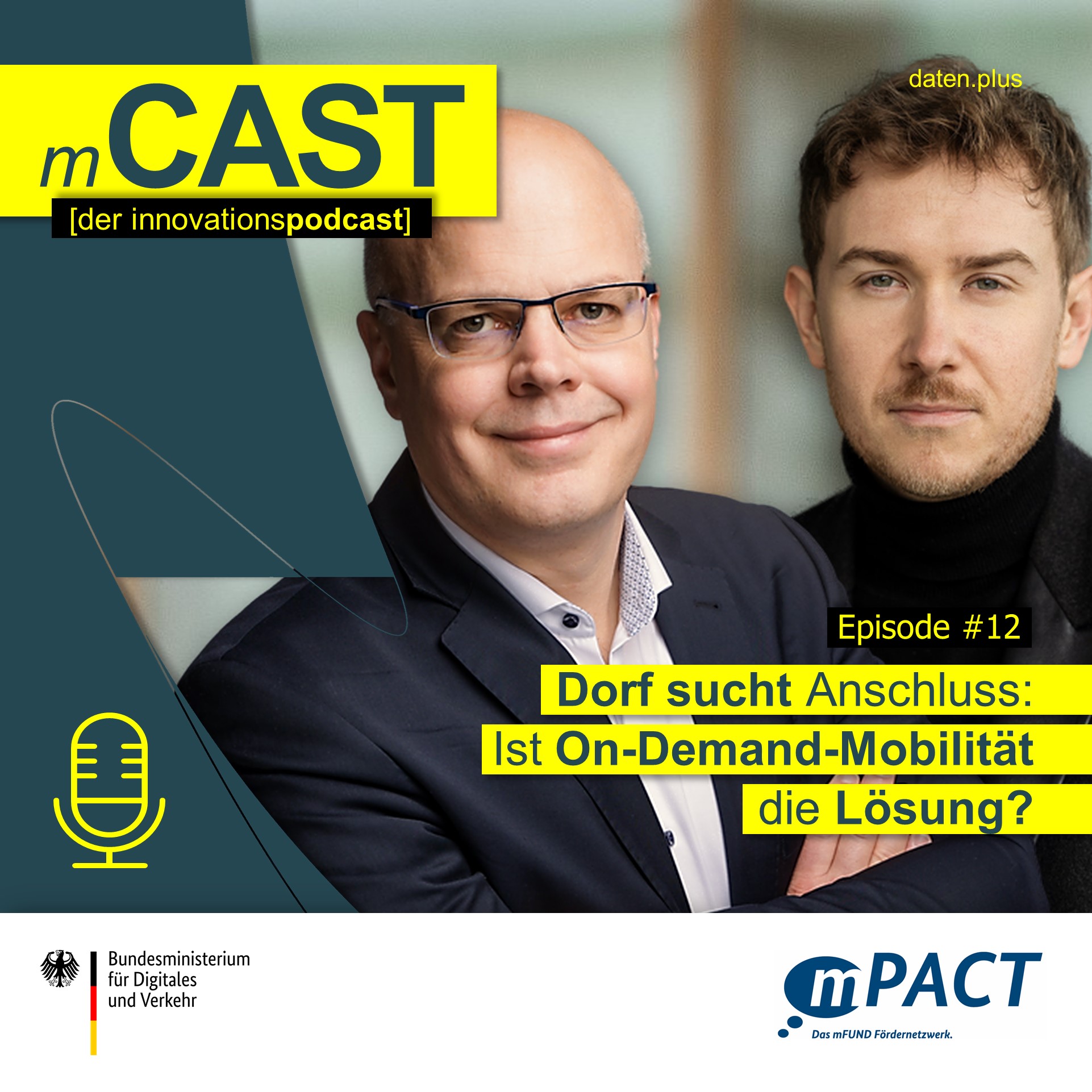 mCAST - Der Innovationspodcast: Forschung für die Mobilität der Zukunft