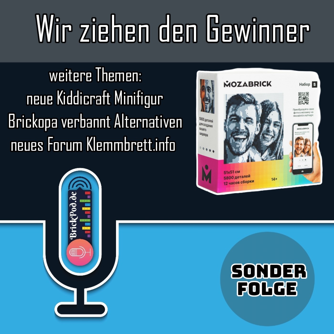 Klemmbaustein Podcast  - BrickPod.de