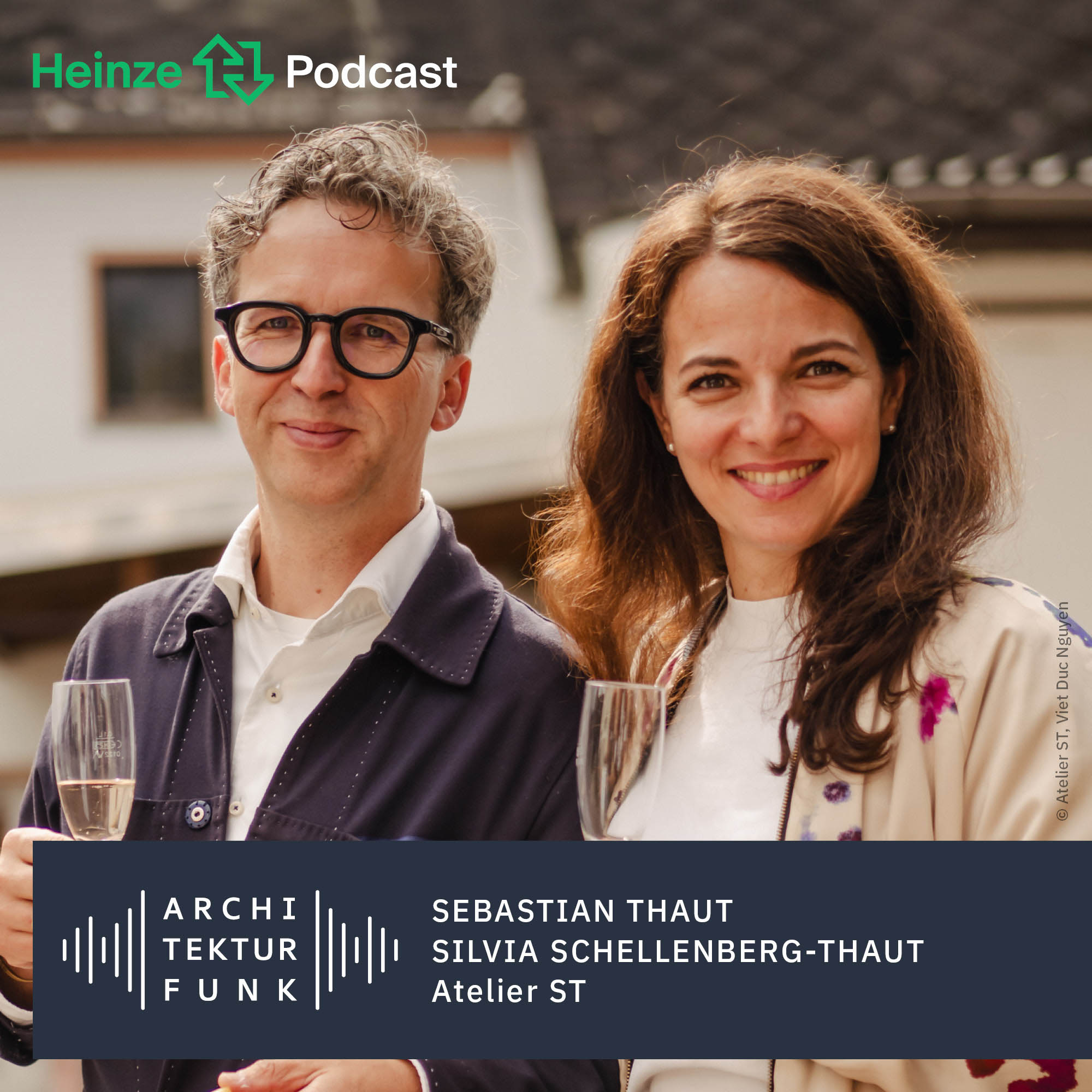 #190 – Silvia Schellenberg, Sebastian Thaut, Atelier ST: Räume, die berühren episode artwork