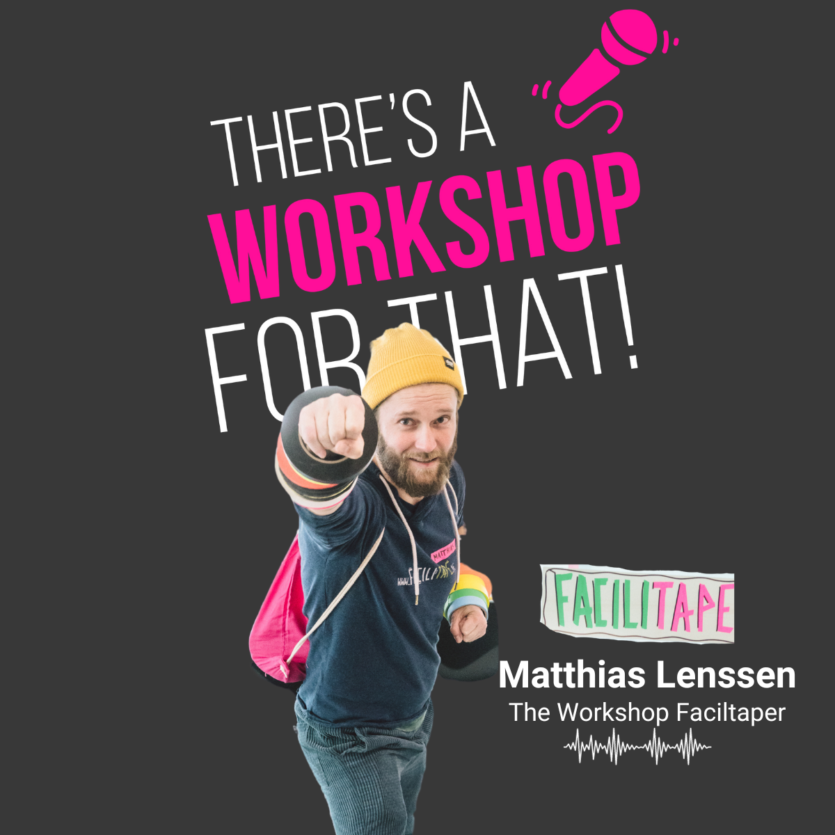 Episode 39 - When Visal facilitation meets Tape Art with Matthias Lenssen from Facilitape