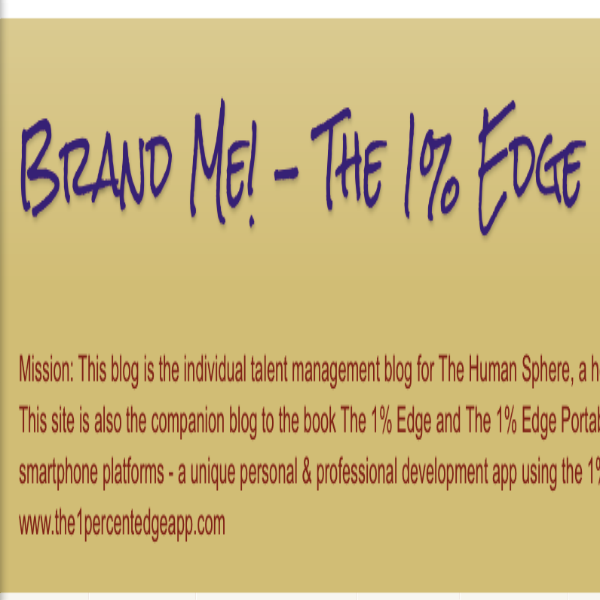 Brand Me! - The 1% Edge podcast artwork