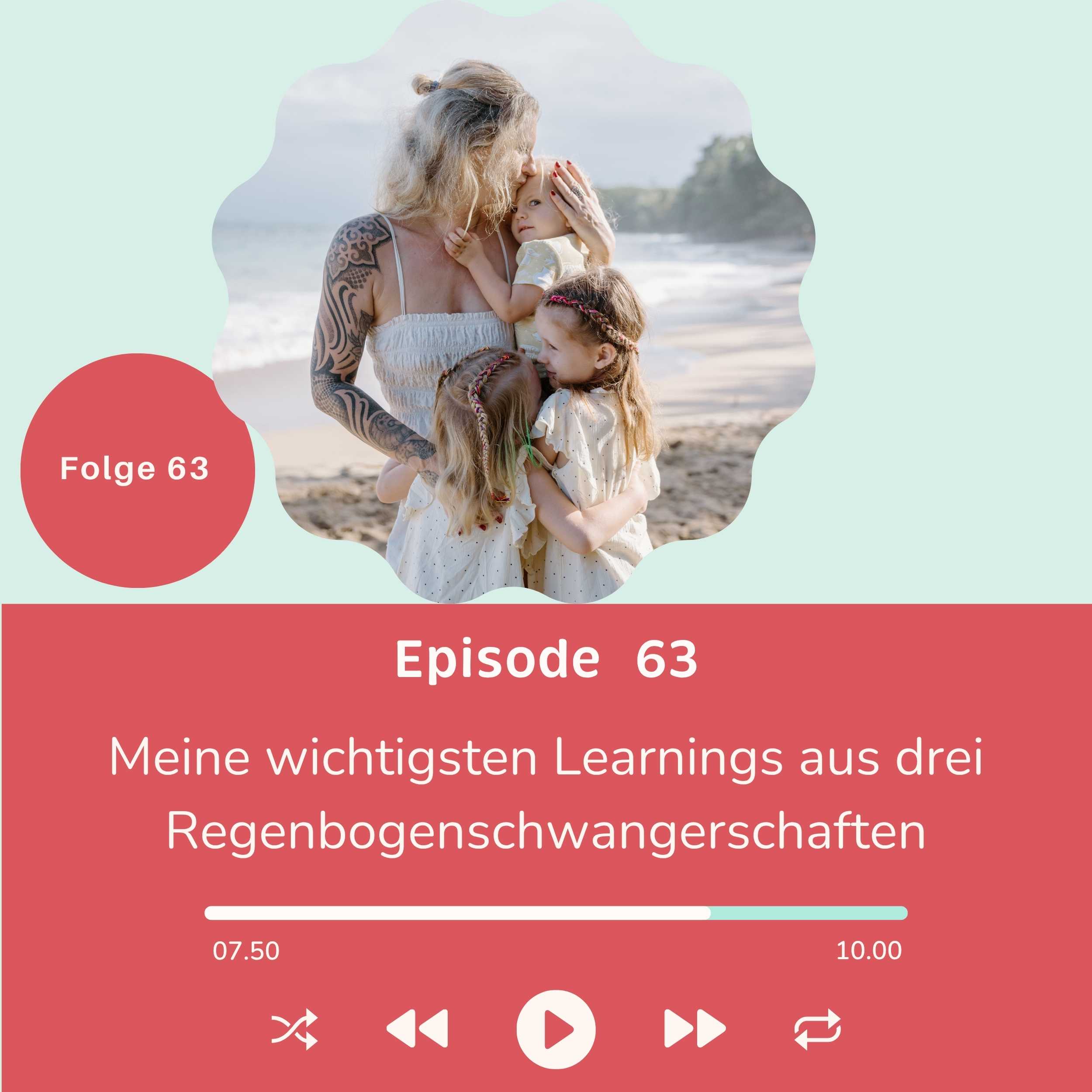 Folge 063: Was mir meine 3 Folgeschwangerschaften über Angst beigebracht haben. episode artwork