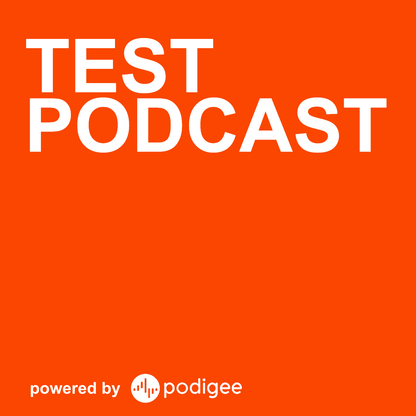 Test Podcast cover art