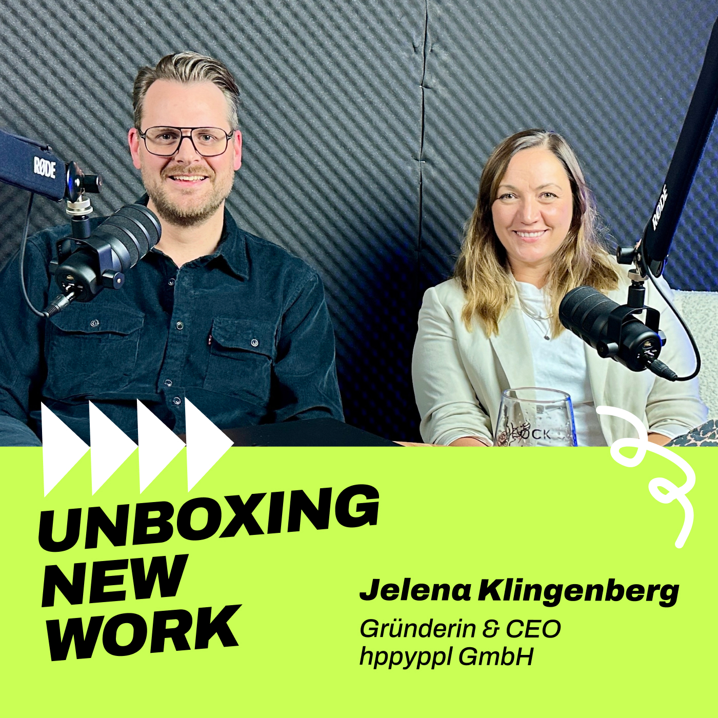 New Work in der HR mit Happy People-Gründerin Jelena Klingenberg - 134 episode artwork