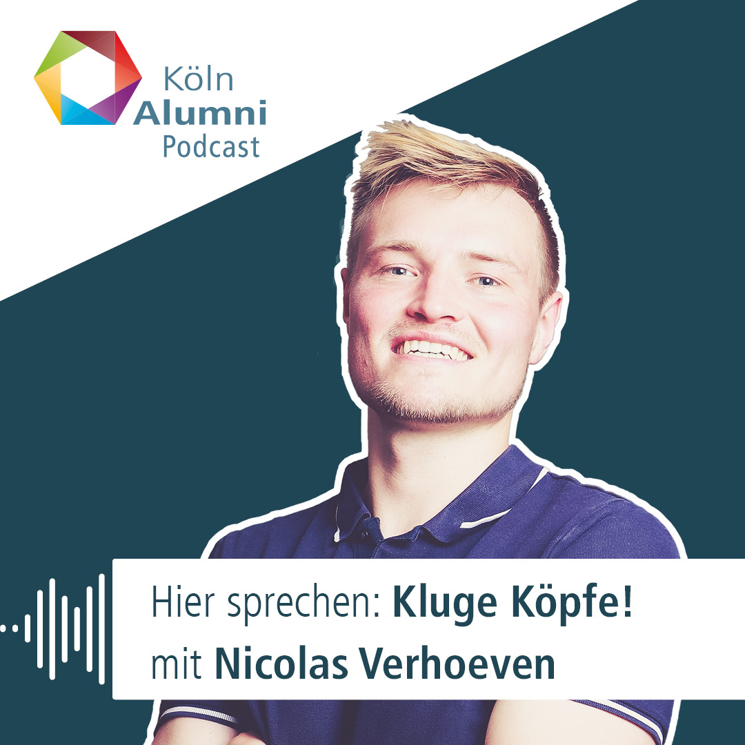 Unser Host: "Hier sprechen: Kluge Köpfe" mit Nicolas Verhoeven
