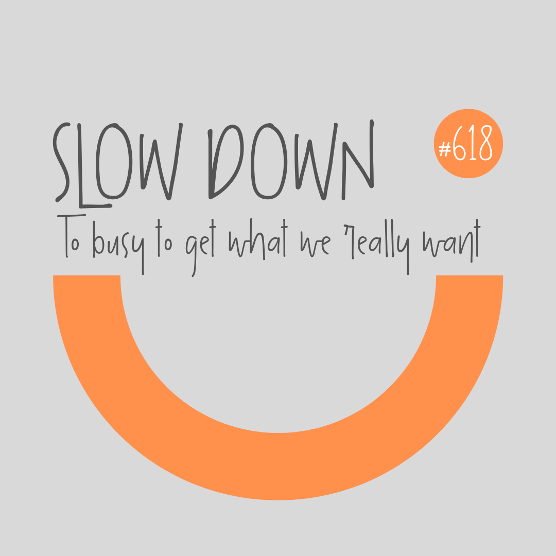 #618 Slow down #618 Slow down