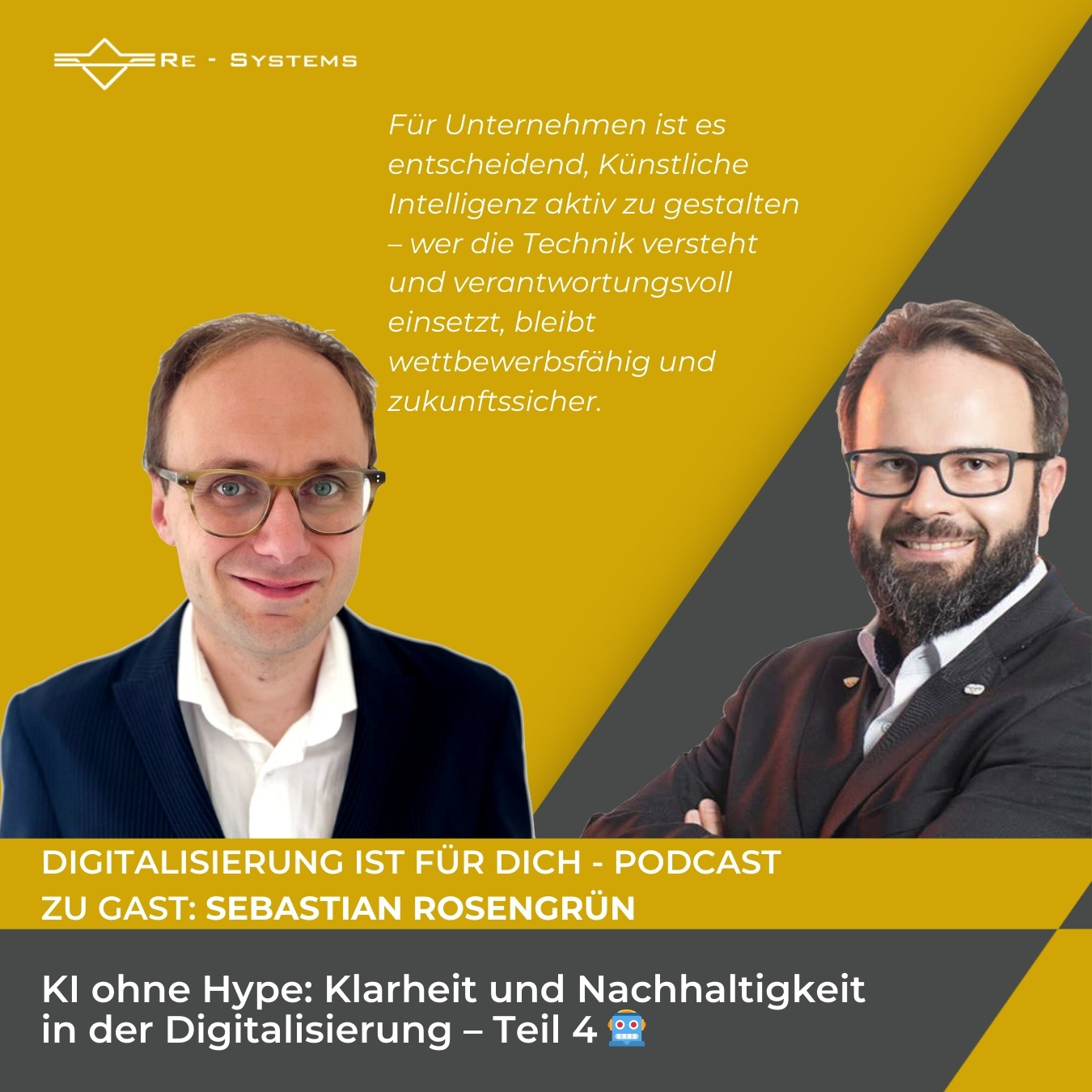 #307 - Teil 4 - KI ohne Hype: Klarheit und Nachhaltigkeit in der Digitalisierung 🤖
