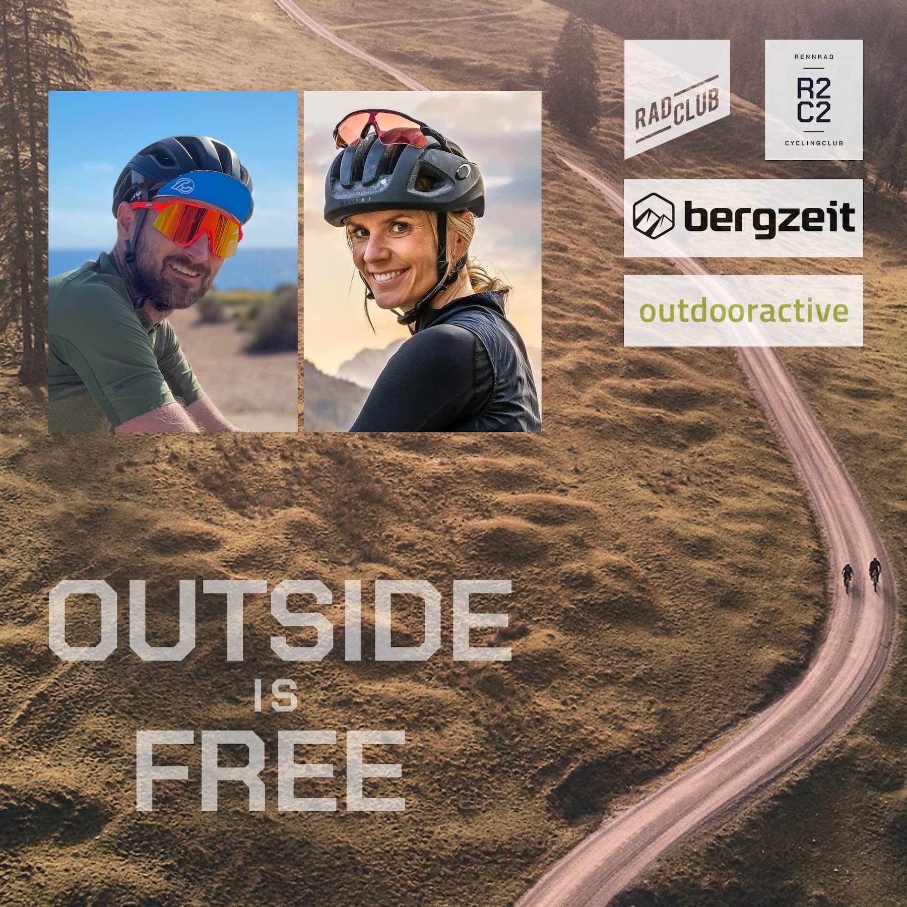 Outside is free