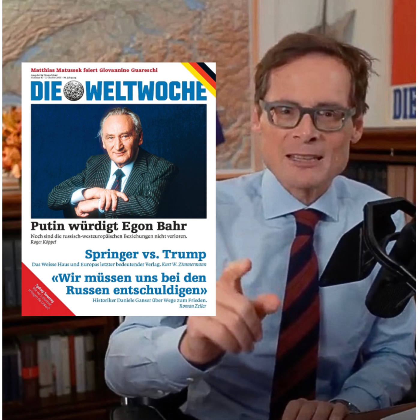 Putins Liebeserklärung an Deutschland: Egon Bahr, Waldai und mein  Austausch mit Putin - Vorschau DE