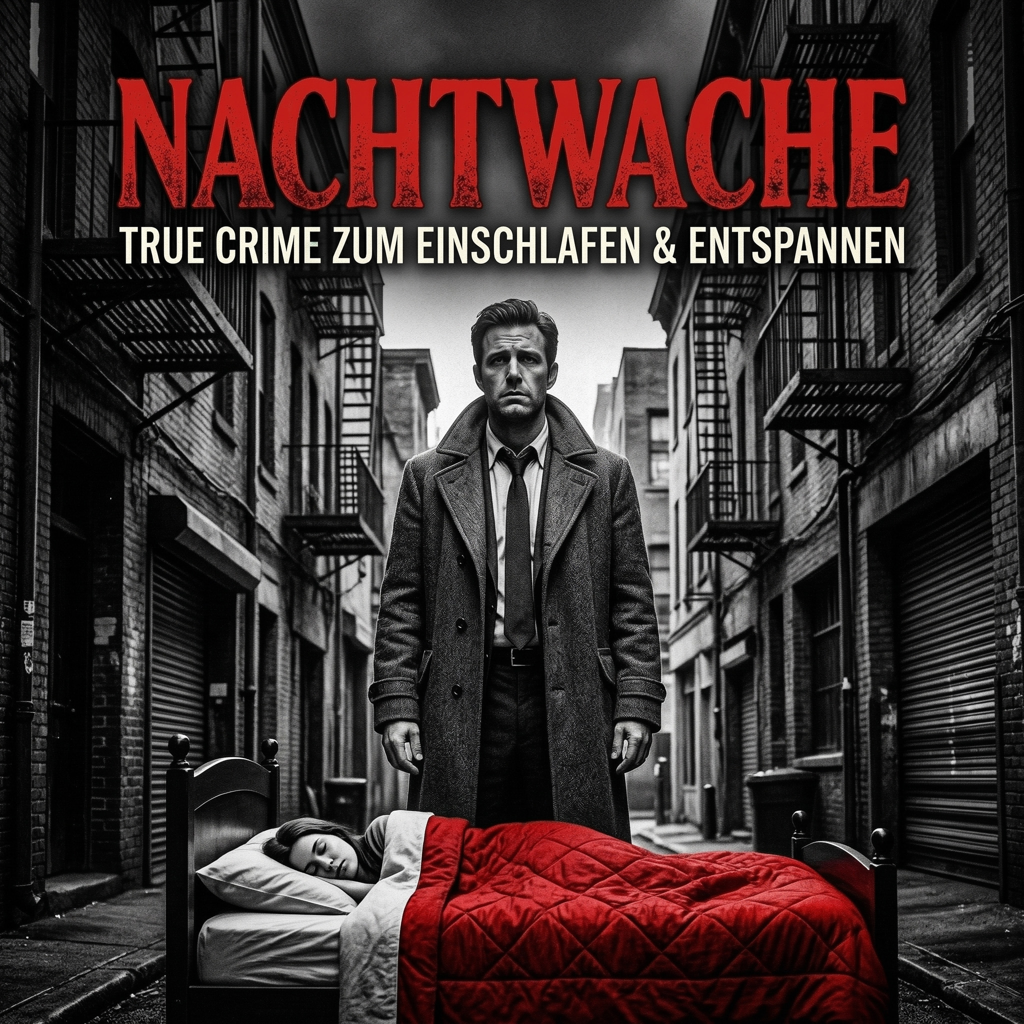 NACHTWACHE – True Crime zum Einschlafen & Entspannen podcast artwork
