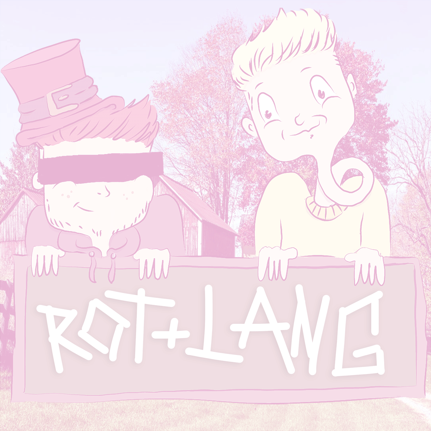 Rothaarig und Langhalsig