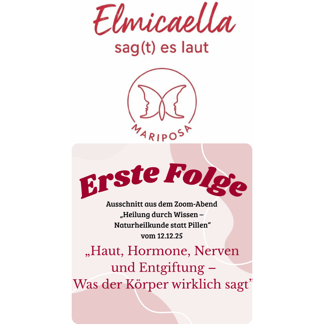 Erste Folge "Heilung durch Wissen – Naturheilkunde statt Pillen“ Haut, Hormone, Nerven & Entgiftung – Was der Körper wir episode artwork