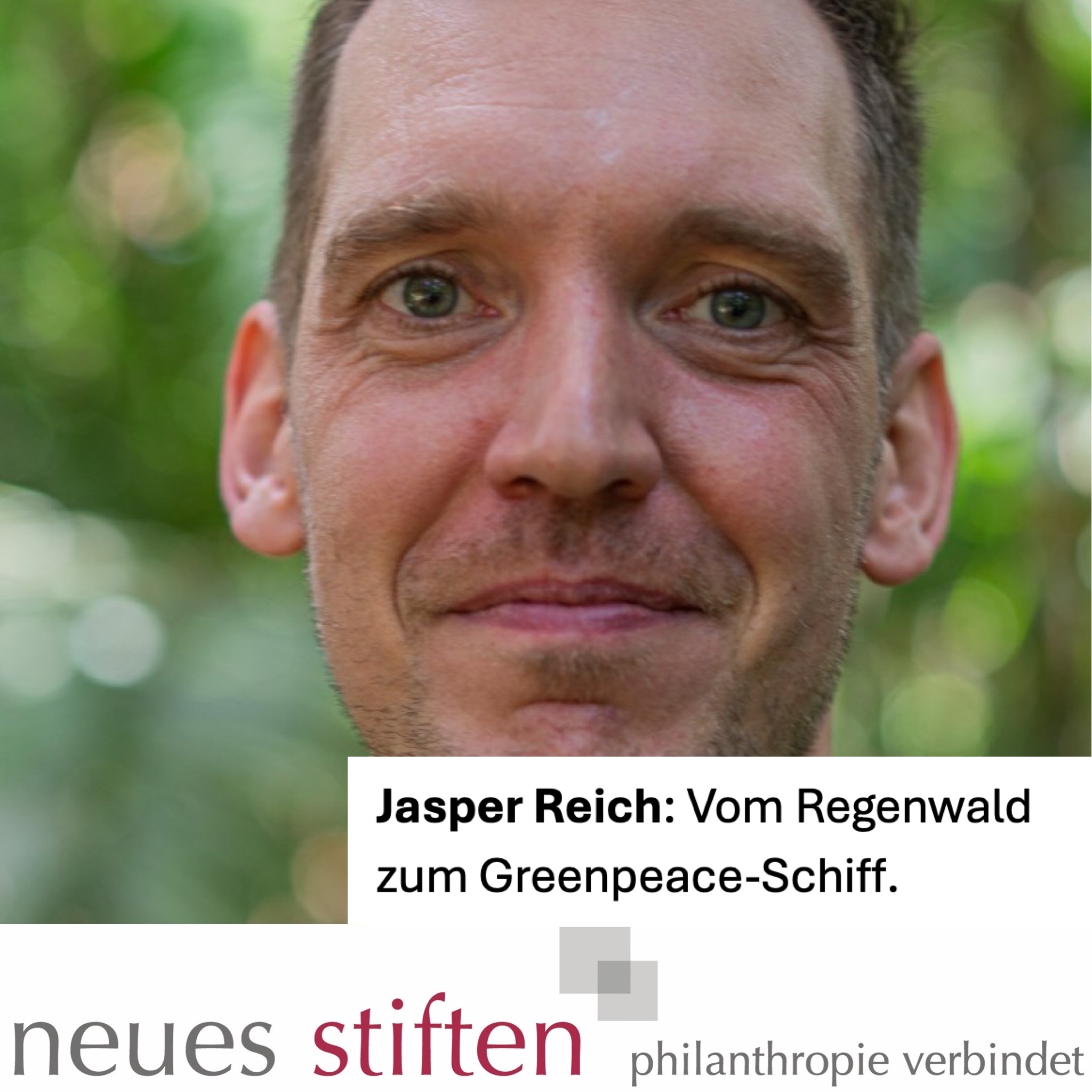 Jasper Valentin Reich: Vom Regenwald zum Greenpeace-Schiff episode artwork