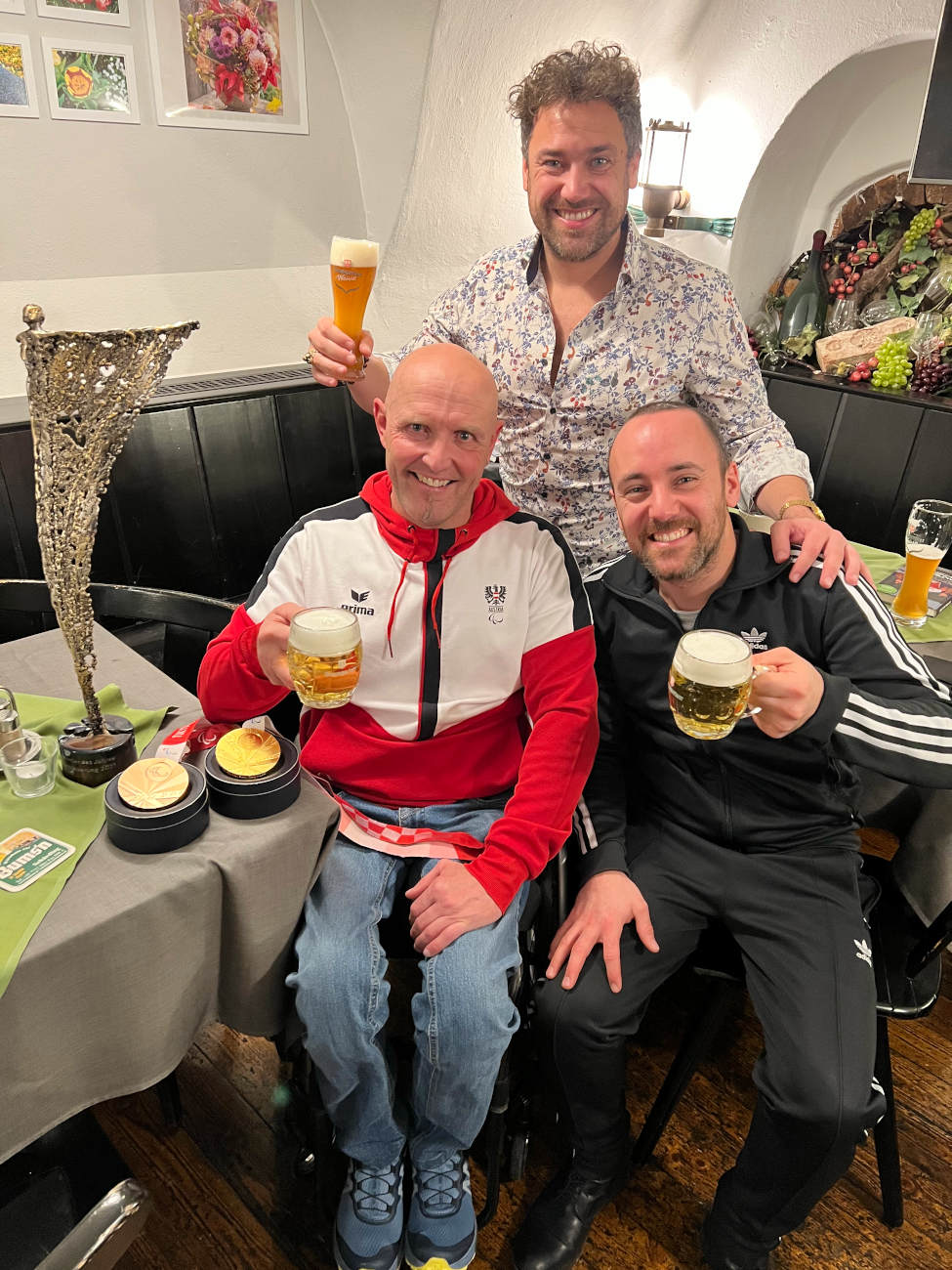 Frühstück mit Bier - Persönlichkeiten ganz entspannt