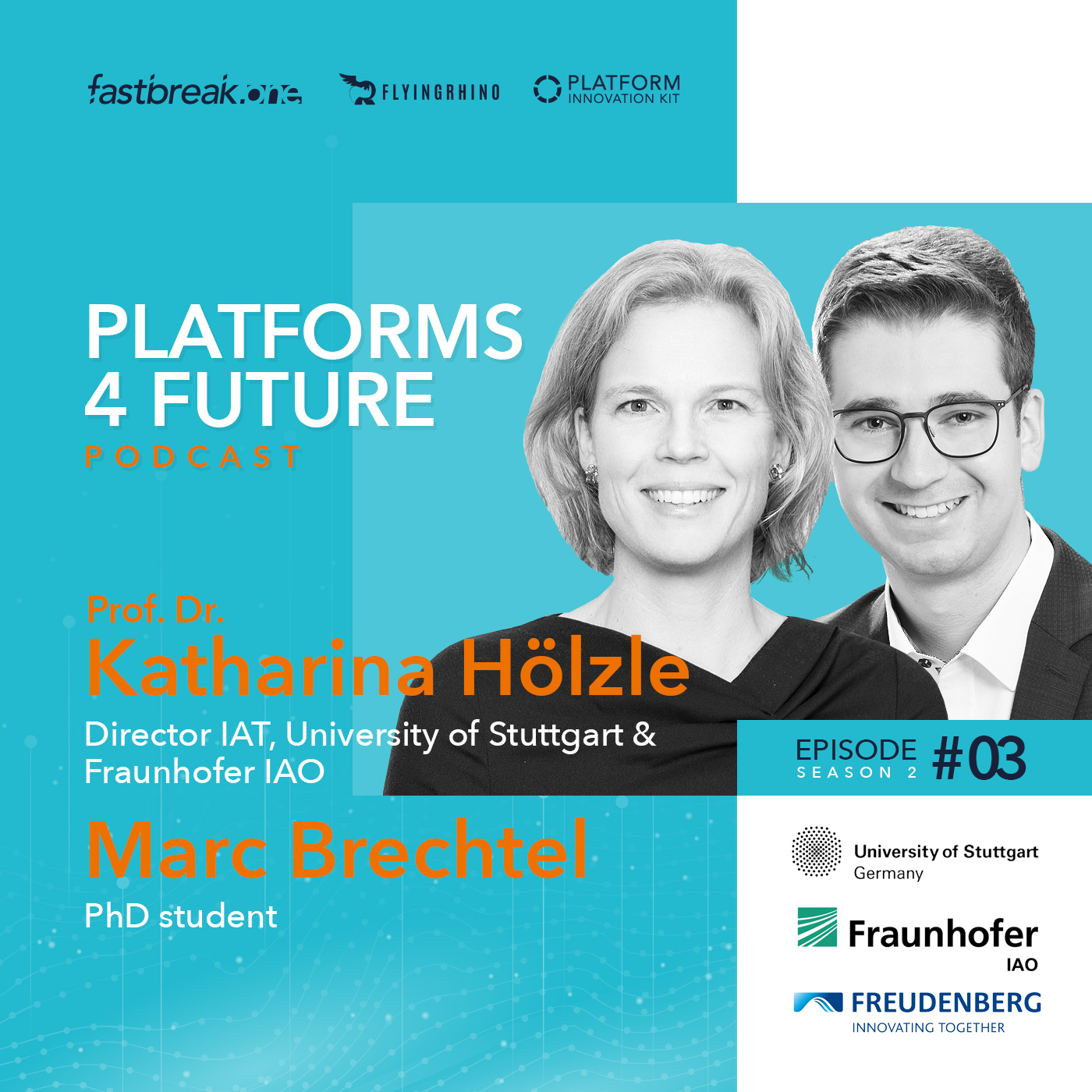 P4F #03 / SE2 with Katharina Hölzle, Director IAT, University of Stuttgart & Fraunhofer IAO & Marc Brechtel, PhD student