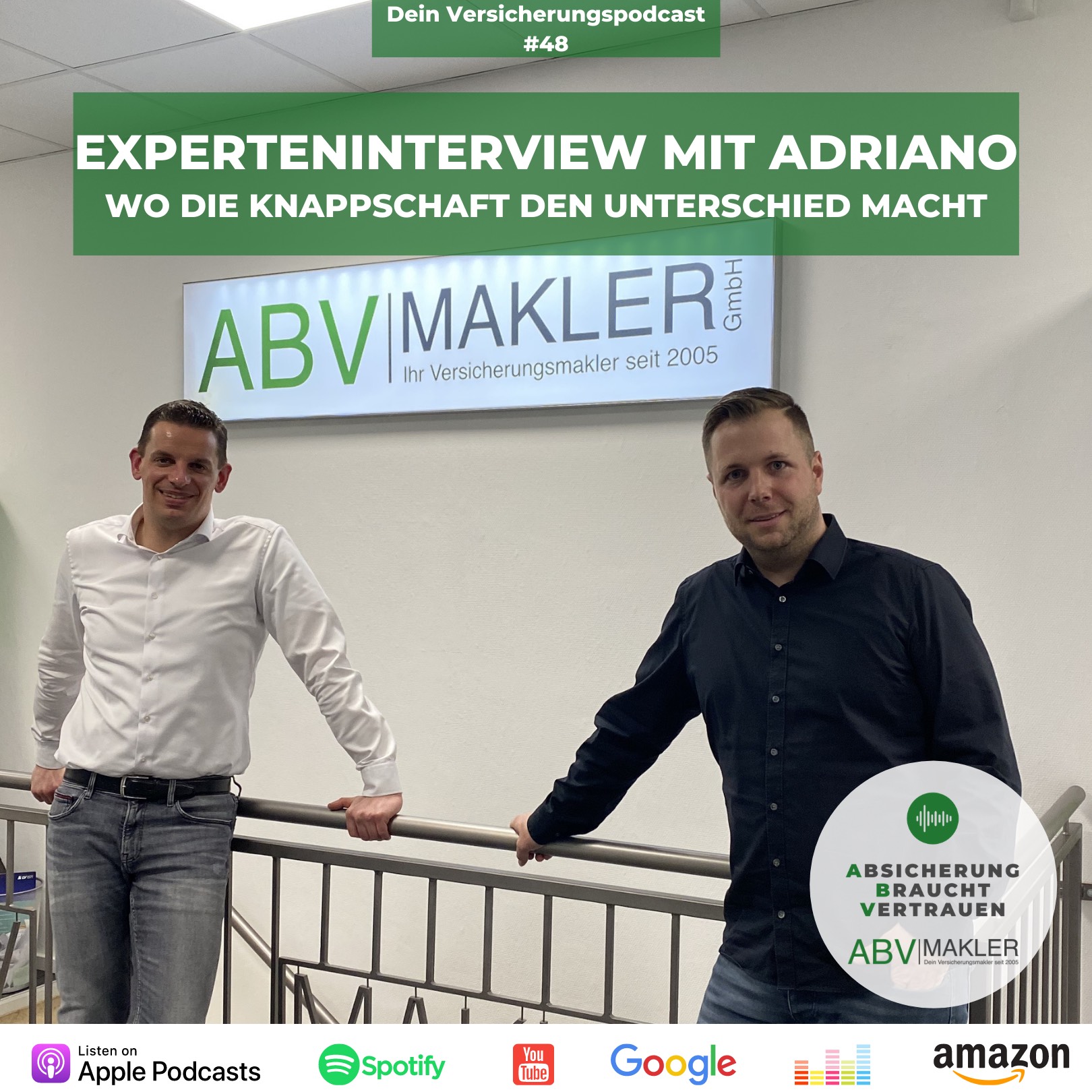 Absicherung Braucht Vertrauen - Dein Versicherungspodcast von ABV|MAKLER