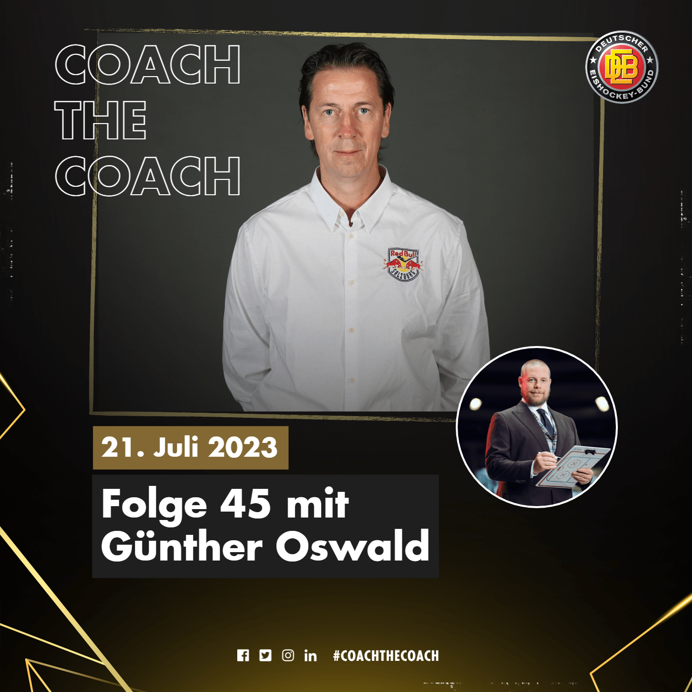 DEB Eishockey-Trainerausbildung I COACH THE COACH Podcast