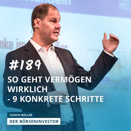 #189 So geht Vermögen wirklich - 9 konkrete Schritte episode artwork
