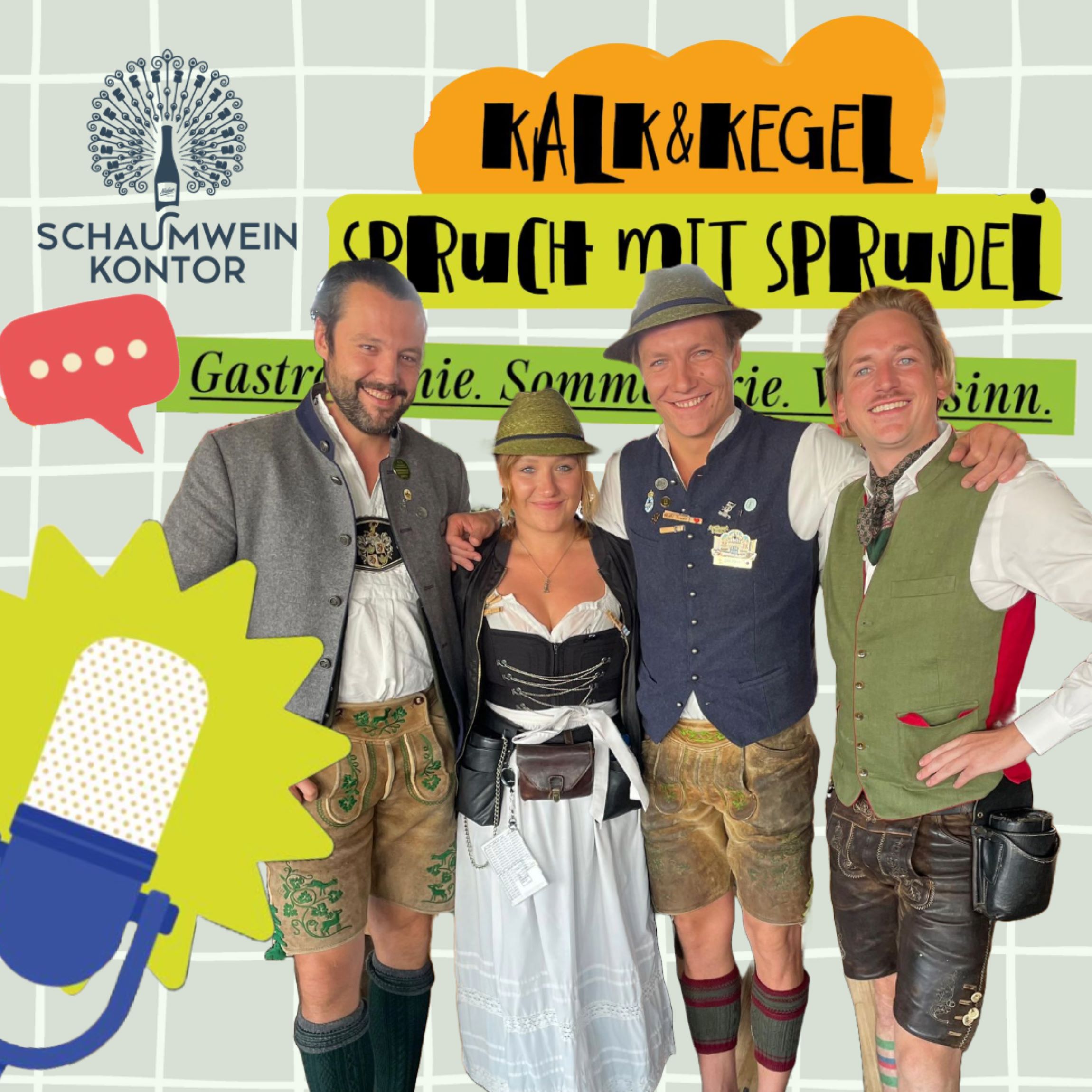 Spruch mit Sprudel – der KALK&KEGEL Podcast