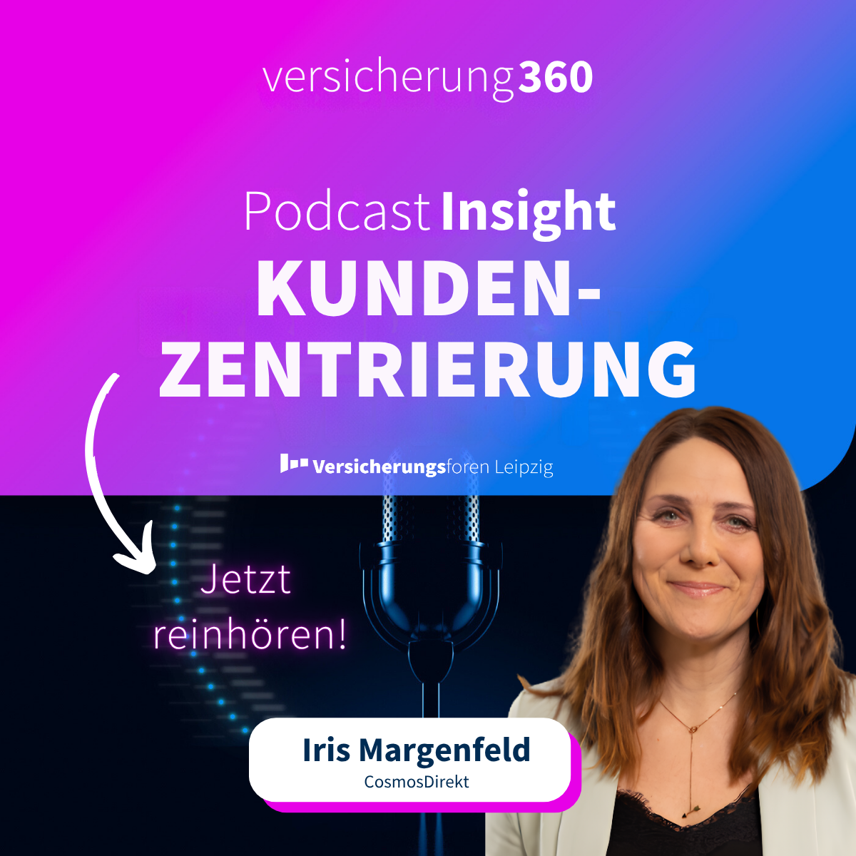 Digitale Kundennähe bei Versicherern: Wie CosmosDirekt KI und Self-Service verbindet | Podcast Insight episode artwork