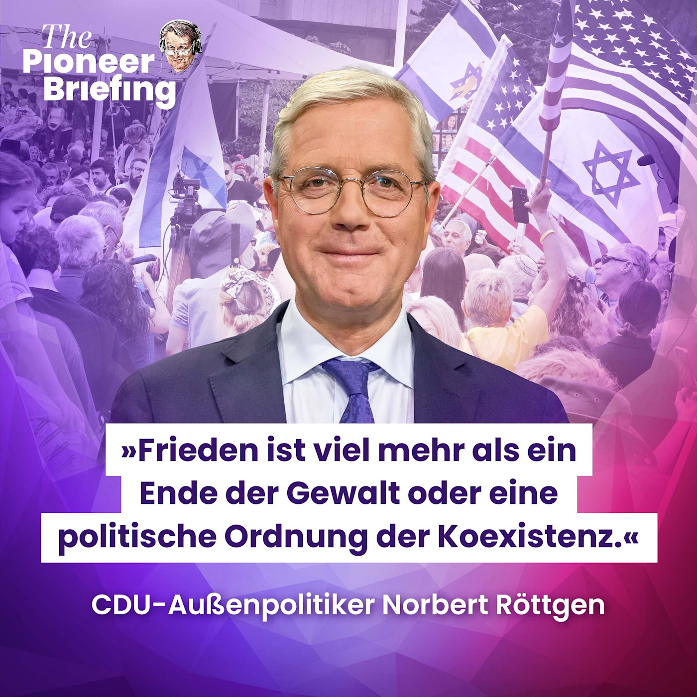 Norbert Röttgen: „Trumps Ziel ist der Friedensnobelpreis.” episode artwork