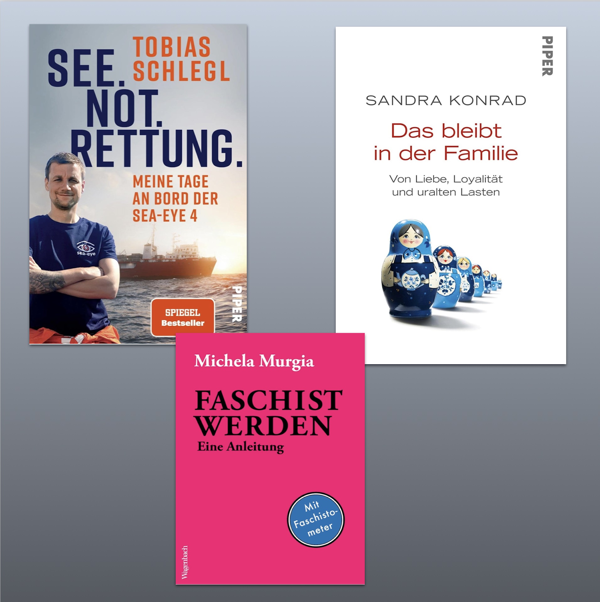 Katjas und Inas Buchgestöber