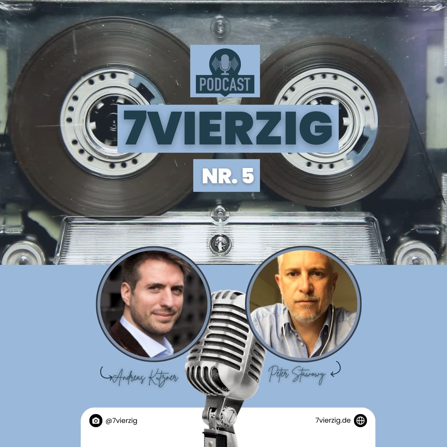 7VIERZIG - Der Podcast von, für und mit Männern im mittleren Alter
