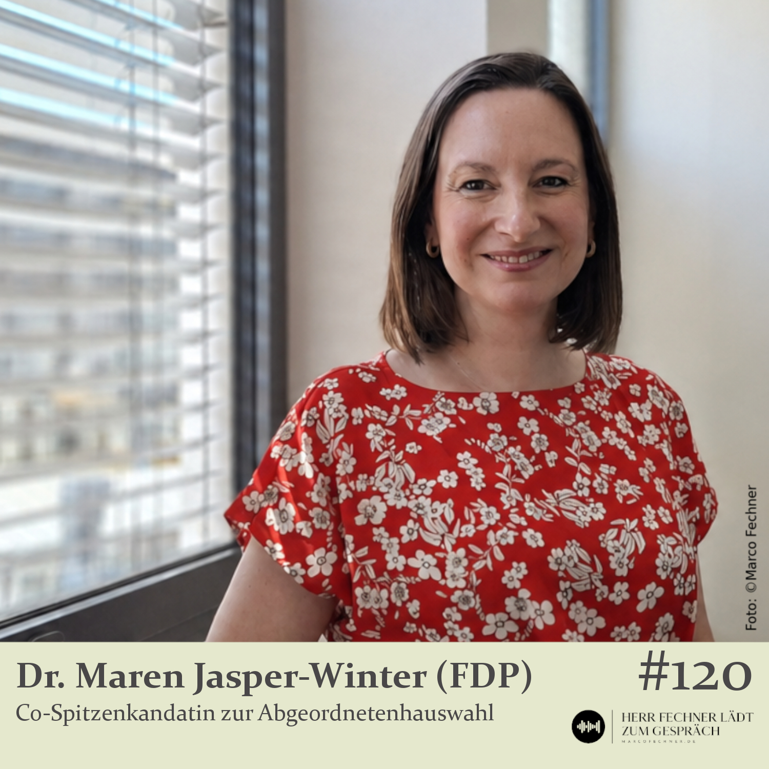 #120 Dr. Maren Jasper-Winter (FDP), Co-Spitzenkandidatin zur Abgeordnetenhauswahl